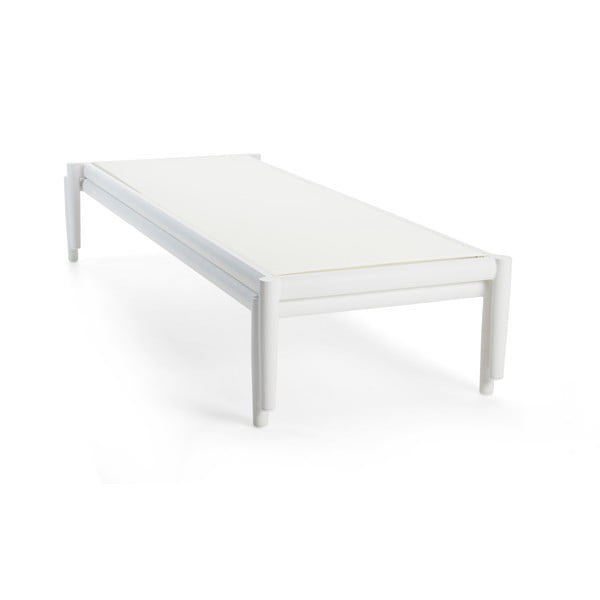 Sedia a sdraio da giardino in metallo color crema Switch - Diphano-image-4