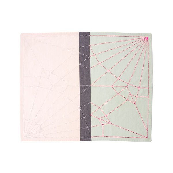 Kuchyňská utěrka Crane Neon Pink, 55x65 cm