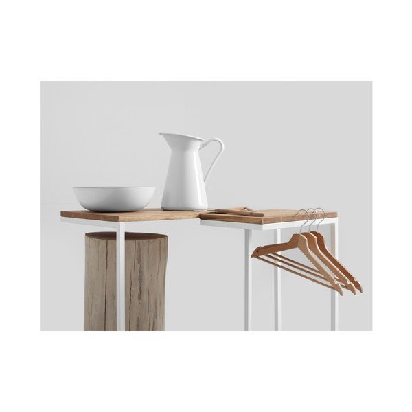 Tavolo pieghevole con struttura bianca Lupe - CustomForm-image-2