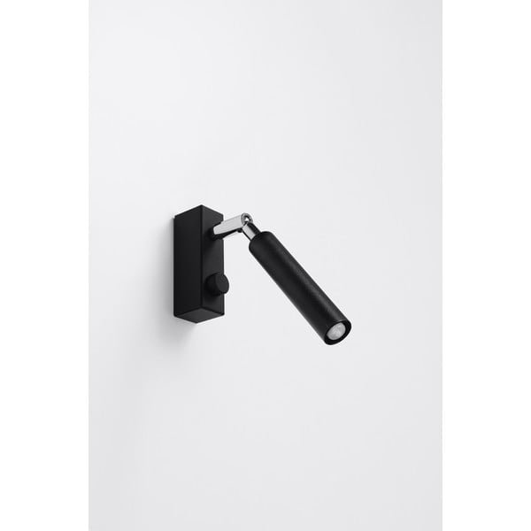 Faretto nero 10x3 cm Tiden – Sollux-image-2