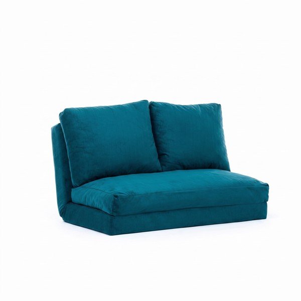 Divano letto color petrolio 120 cm Taida - Balcab Home