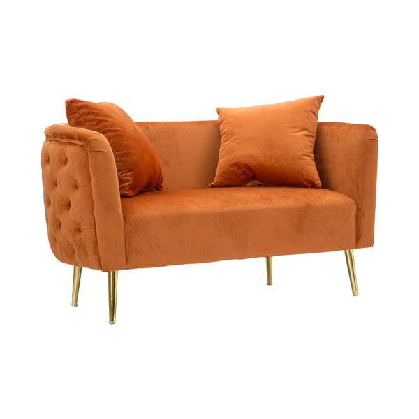 Divano arancione Bucarest - Mauro Ferretti-image-1