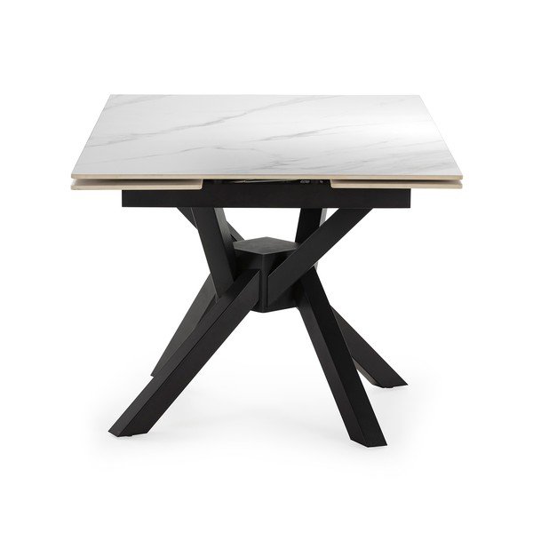 Tavolo da pranzo allungabile con piano aggiuntivo in pietra 90x150 cm Arlene - Marckeric-image-3