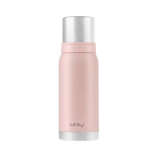 Tazza termica da viaggio rosa Fuori, 1 l - Vialli Design