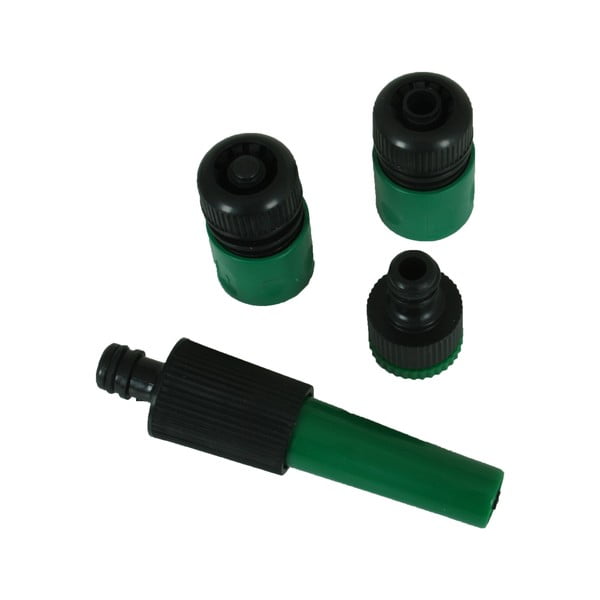 Set di collegamento per tubo da giardino 4 pezzi - Garden Pleasure-image-1