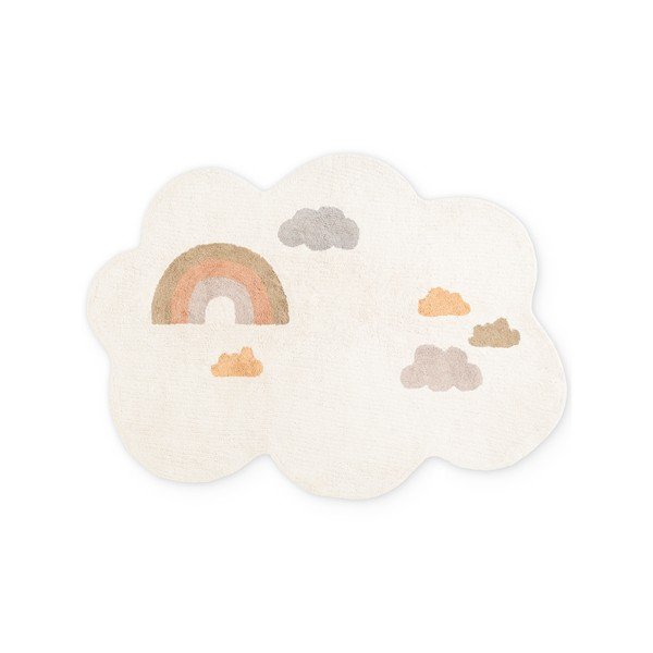 Tappeto per bambini color crema in cotone lavabile/tessuto a mano 140x200 cm Snuggle Willy – Hanse Home