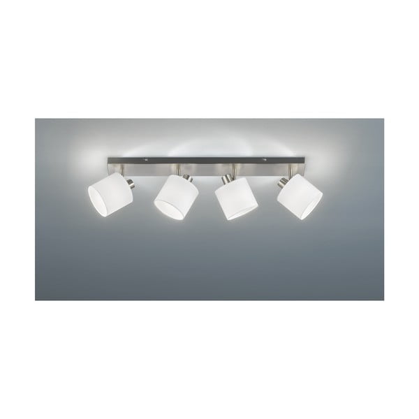 Lampada da soffitto bianca per 4 lampadine Spot Tommy, larghezza 70 cm - Trio-image-1