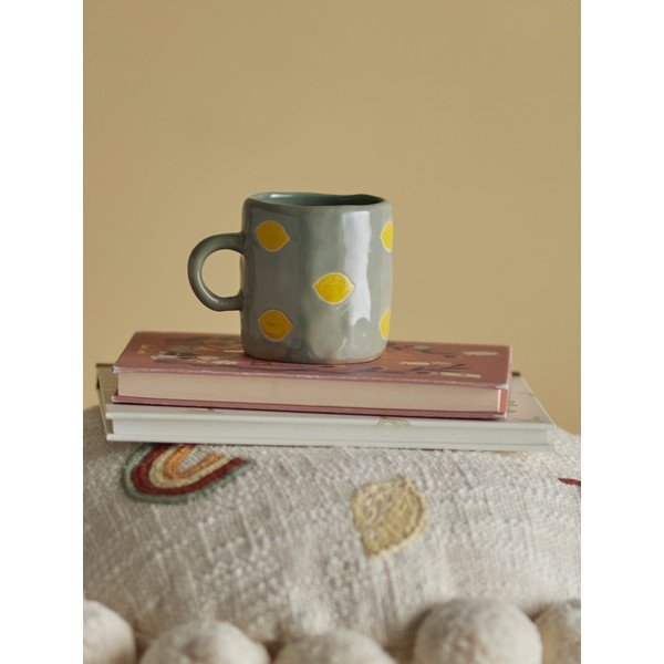 Tazza per bambini verde polveroso in gres 230 ml Agnes – Bloomingville Mini-image-1