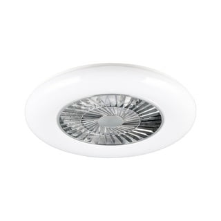 Plafoniera LED bianca/argentata Visby – Trio
