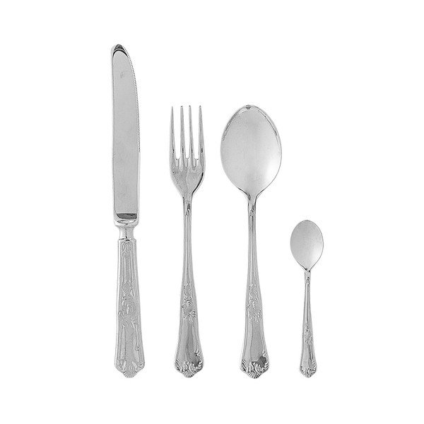 Posate argentate in acciaio inox 16 pz Tilly – Bloomingville