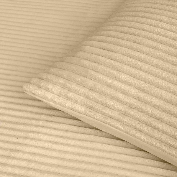 Set copripiumino e federa beige in flanella per letto matrimoniale/per letto esteso 3 pezzi 240x220 cm Veloutea – douceur d'intérieur-image-2