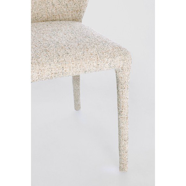 Sedia da pranzo beige imbottito Libby – Bizzotto-image-4
