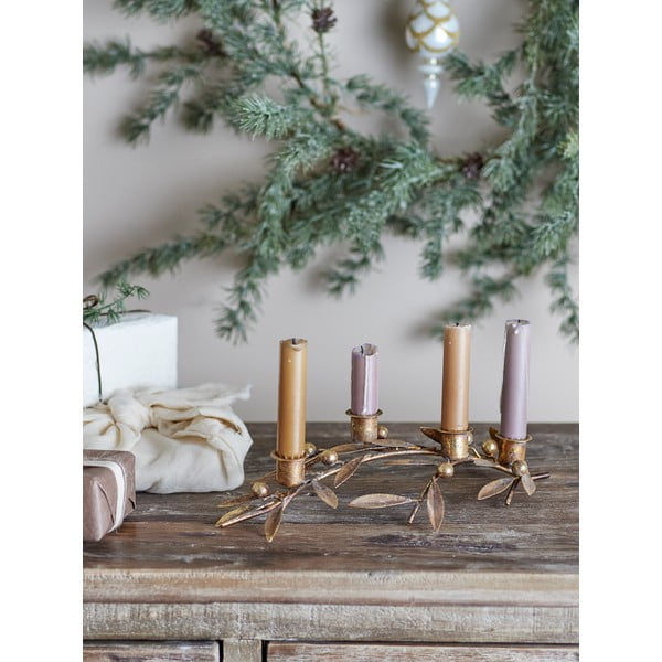 Portacandela in metallo per avvento Mirabel – Bloomingville-image-1