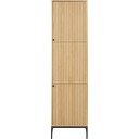 Armadio effetto rovere in colore naturale 51x200x60 cm Albany - Actona