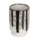 Portaspazzolino bianco e nero in ceramica Subiza – Wenko