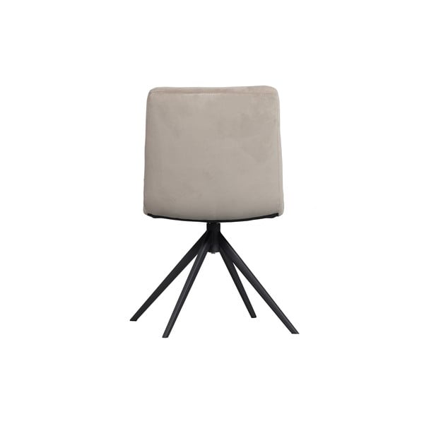 Sedia da pranzo girevole beige Vinny - WOOOD-image-3