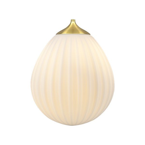 Paralume in bianco-oro ø 27 cm Around the World Medium - UMAGE-image-4