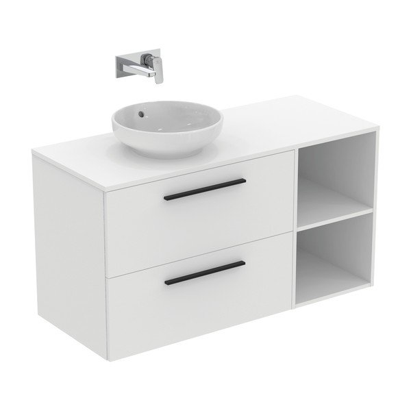 Piano sottolavabo bianco 120x51 cm i.Life B - Ideal Standard-image-2