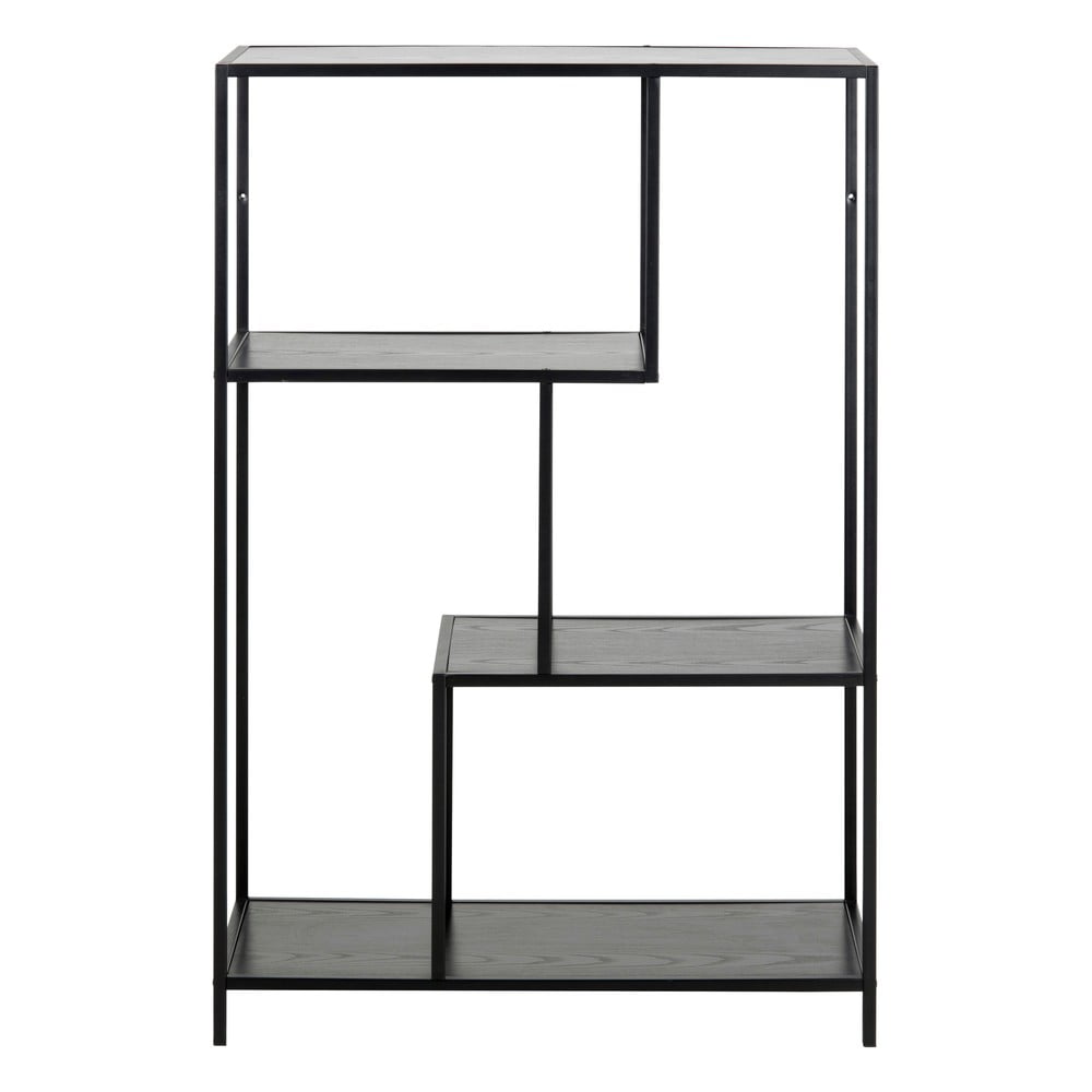 Libreria nera 77x114 cm Seaford - Actona | Librerie