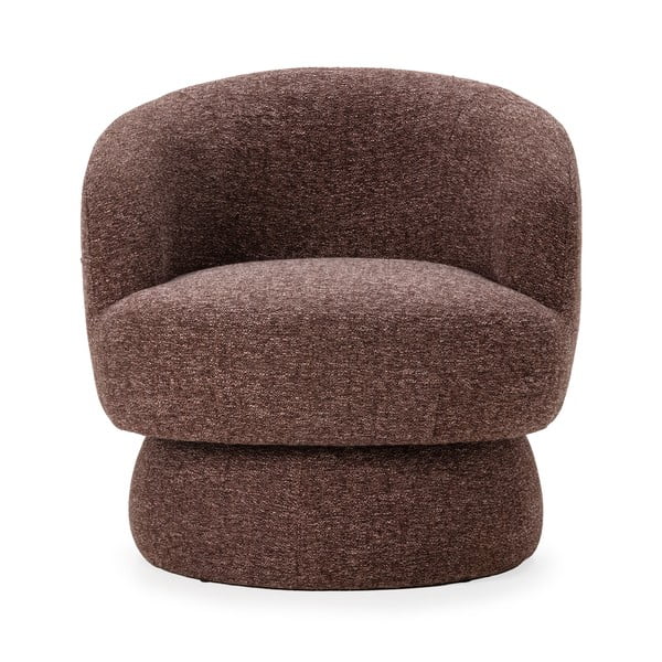 Poltrona viola/marrone girevole Dali – MOME-image-2