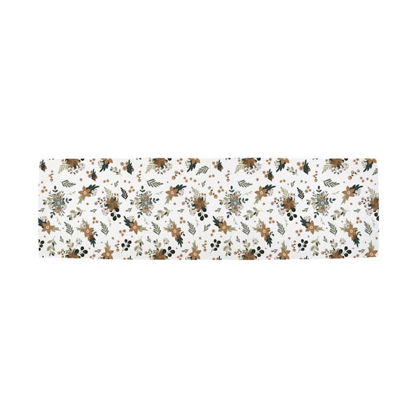 Runner in cotone a tema Natale 40x140 cm Festive Flowers – Butter Kings