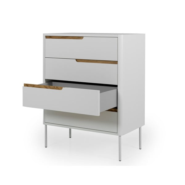 Cassettiera bianca , 80 x 102 cm Switch - Tenzo-image-2