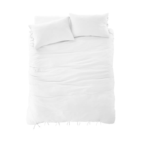 Biancheria da letto in cotone bianco 200x135 cm Afra - Pineapple Elephant-image-2