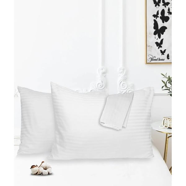 Federe in raso di seta in set da 2 50x70 cm - Mila Home