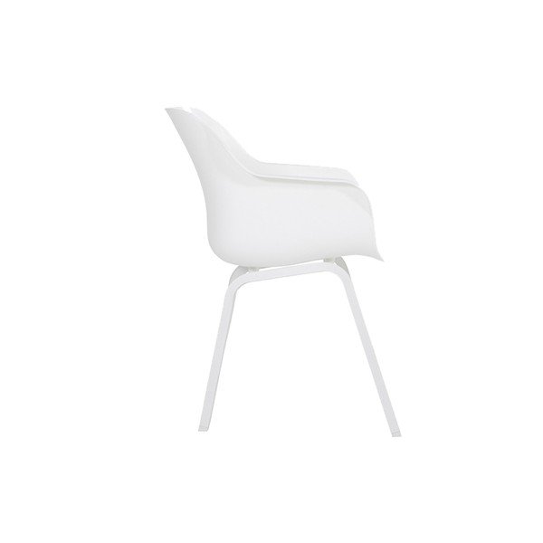 Set di 2 sedie da giardino in plastica bianca Sophie Element - Hartman-image-3