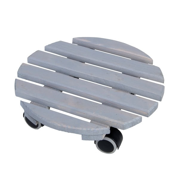 Supporto rotante per vaso in legno ø 29 cm (altezza totale 8 cm) Indoor – Esschert Design