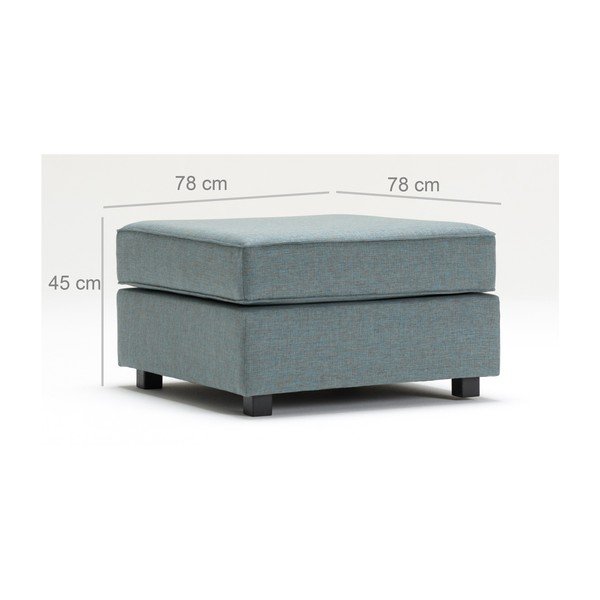 Pouf Mercy blu pallido - Balcab Home-image-1