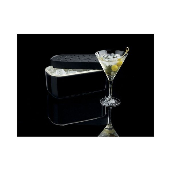 Frigorifero nero con ice maker Ghiaccio - Lékué-image-4