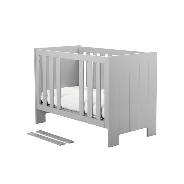 Lettino variabile Calmo grigio, 140 x 70 cm - Pinio-image-3