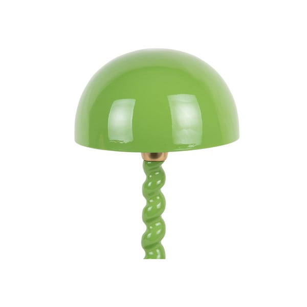 Lampada da tavolo verde con paralume in metallo (altezza totale 39 cm) Prisa – Leitmotiv-image-2