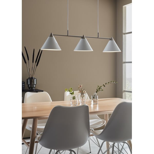 Apparecchio a sospensione bianco a tre bracci Klint - Markslöjd-image-1