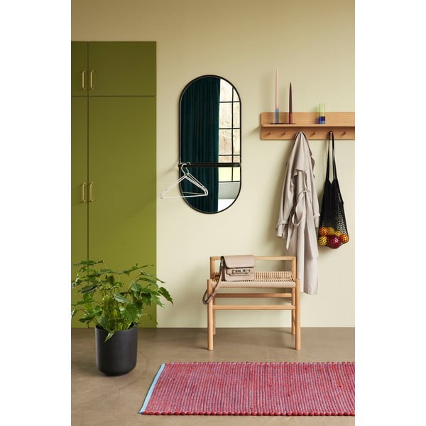 Specchio da parete con mensola 21x102 cm Carry - Hübsch-image-2