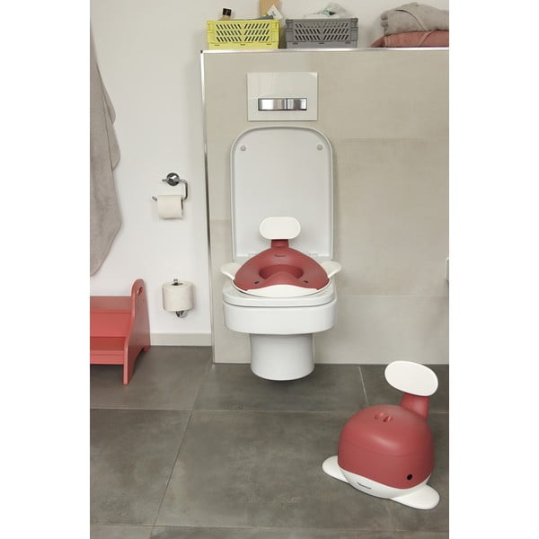 Riduttore wc per bambini rosa scuro Dusty pink - Kindsgut-image-3
