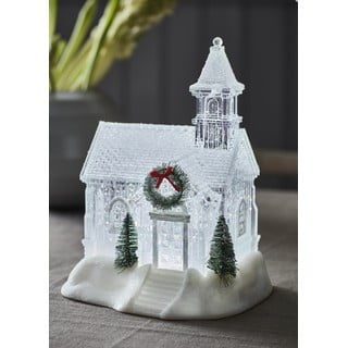 Decorazione luminosa natalizia bianca Chapelle - Markslöjd