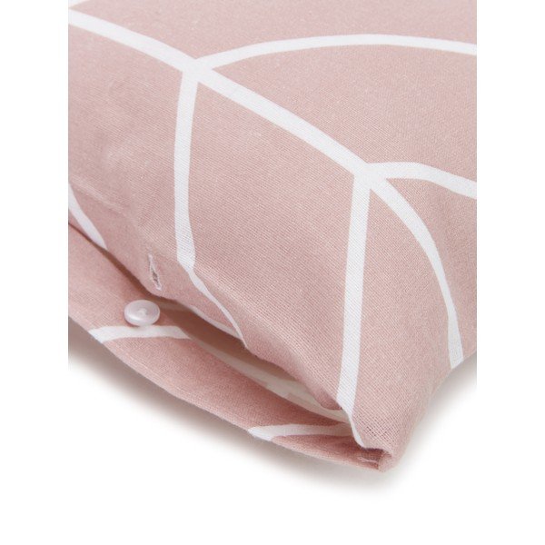 Set di 2 federe decorative in flanella rosa , 40 x 80 cm Yule - Westwing Collection-image-2