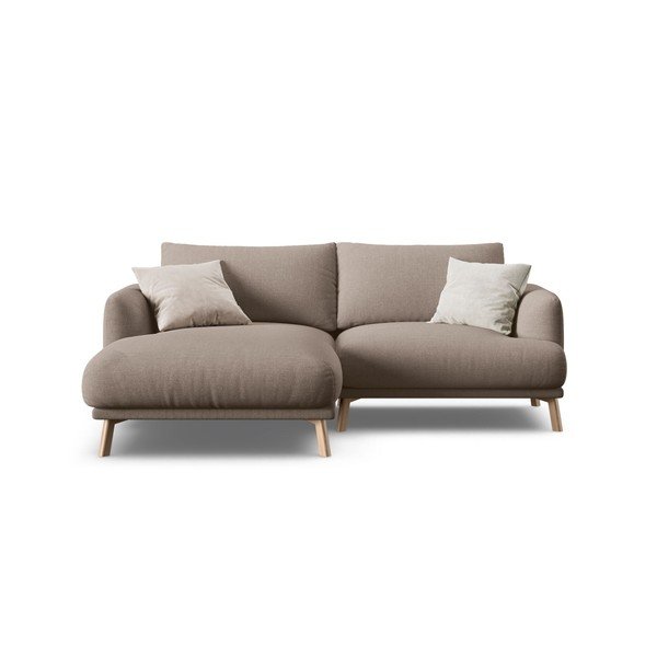 Divano angolare grigio tortora (con penisola a sinistra/con chaise lounge) Naomi – Micadoni -image-2