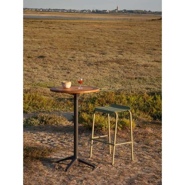 Tavolo da pranzo rotondo da giardino in alluminio ø 68 cm Spring - Ezeis-image-1