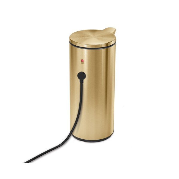 Dispenser per sapone automatico oro lucido in acciaio 266 ml – simplehuman-image-3