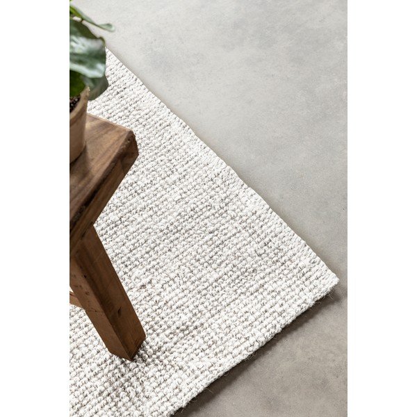 Passatoia grigio chiaro in iuta reversibile/tessuta a mano 80x200 cm Bouclé Jaipur – Hanse Home-image-2