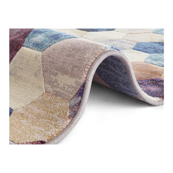 Tappeto blu-viola Arty Manosque, 160 x 230 cm - Elle Decoration-image-2