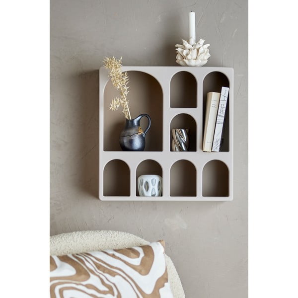 Mensola greige con ripiani multipli 48 cm Graphia – Bloomingville-image-1