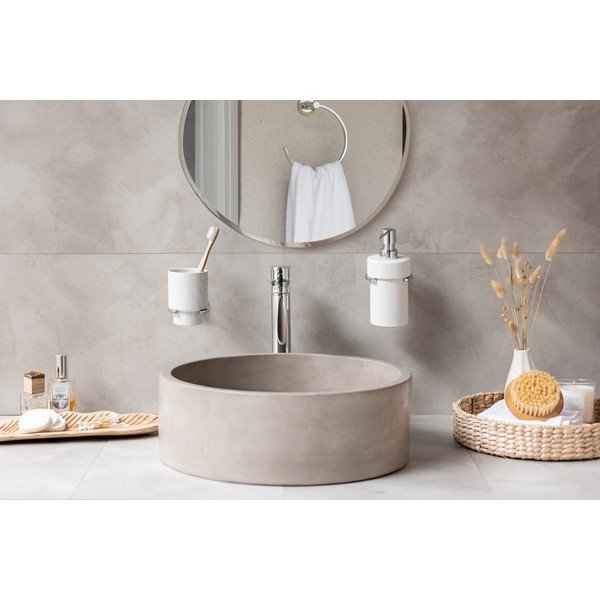 Montaggio a parete con dispenser di sapone Isera - Wenko-image-1