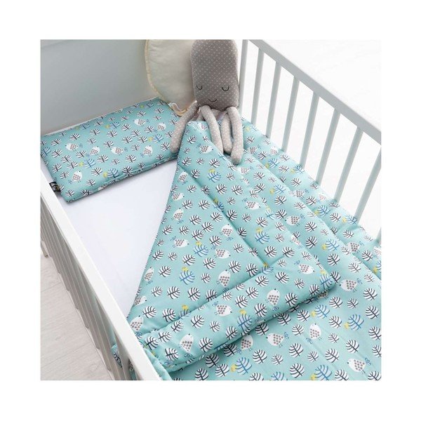 Set per culla blu Sweet Dreams - Yellow Tipi-image-2