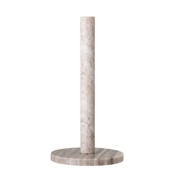 Portarotolo da cucina verticale di colore naturale in marmo ø 15 cm Emy – Bloomingville