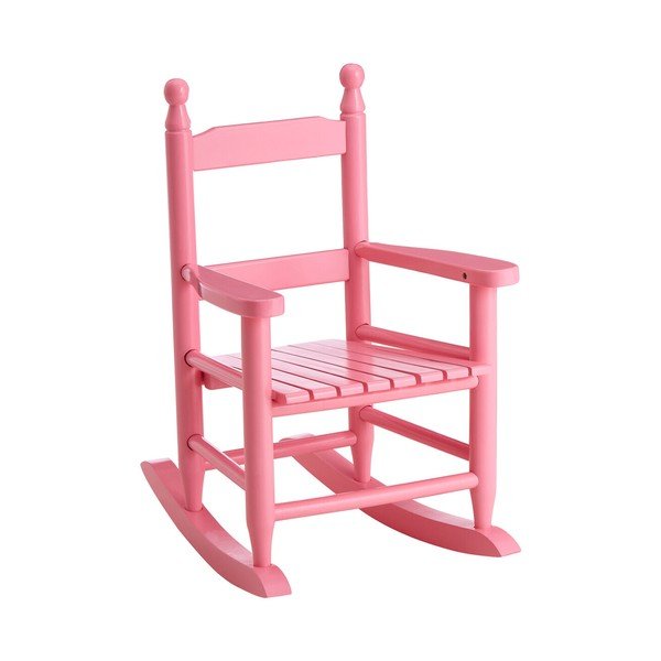 Sedia per bambini rosa in pioppo massiccio – Premier Housewares