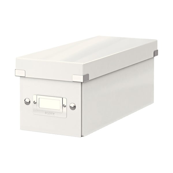 Scatola di cartone bianca con coperchio 14x35x14 cm Click&Store - Leitz